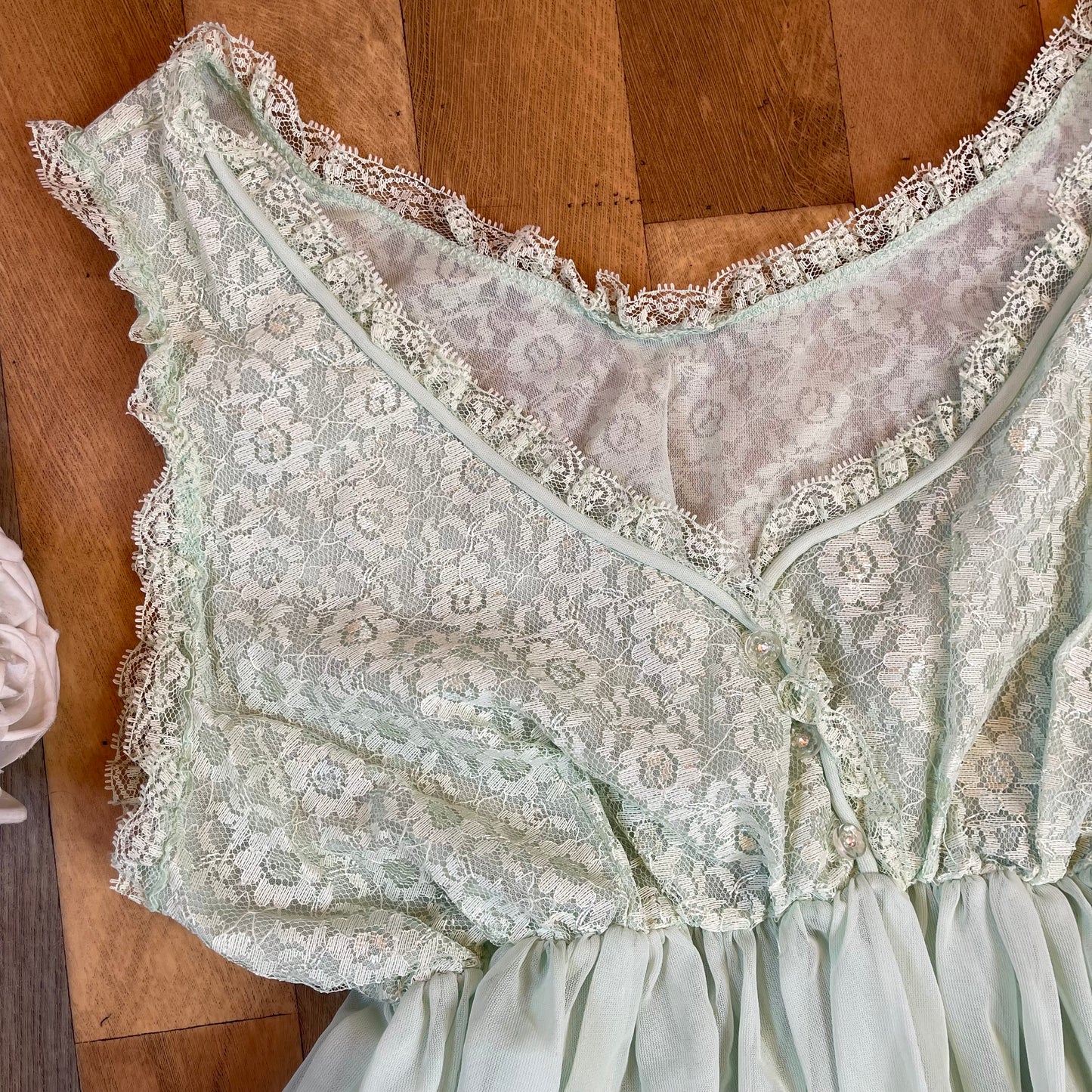 VINTAGE 60’S NIGHTGOWN SLIP DRESS