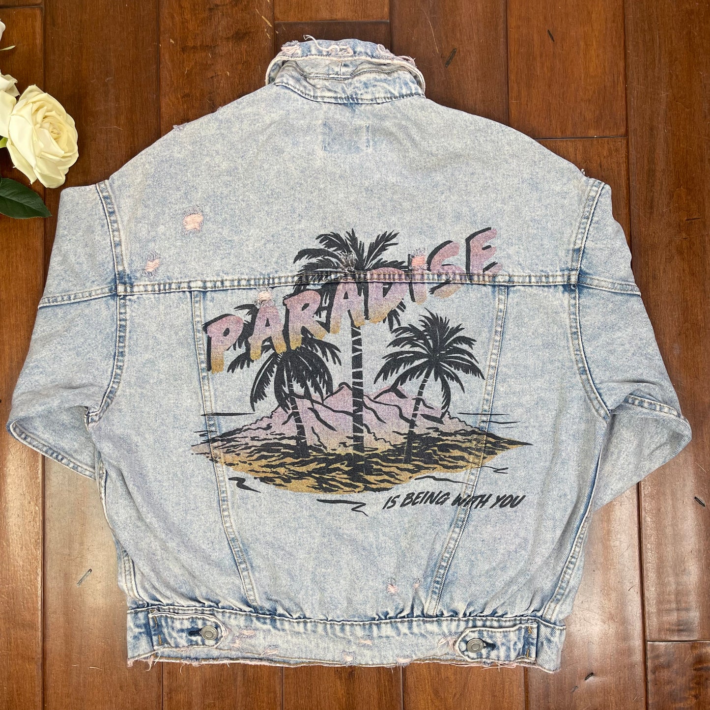 THRIFTED PARADISE JEAN JACKET