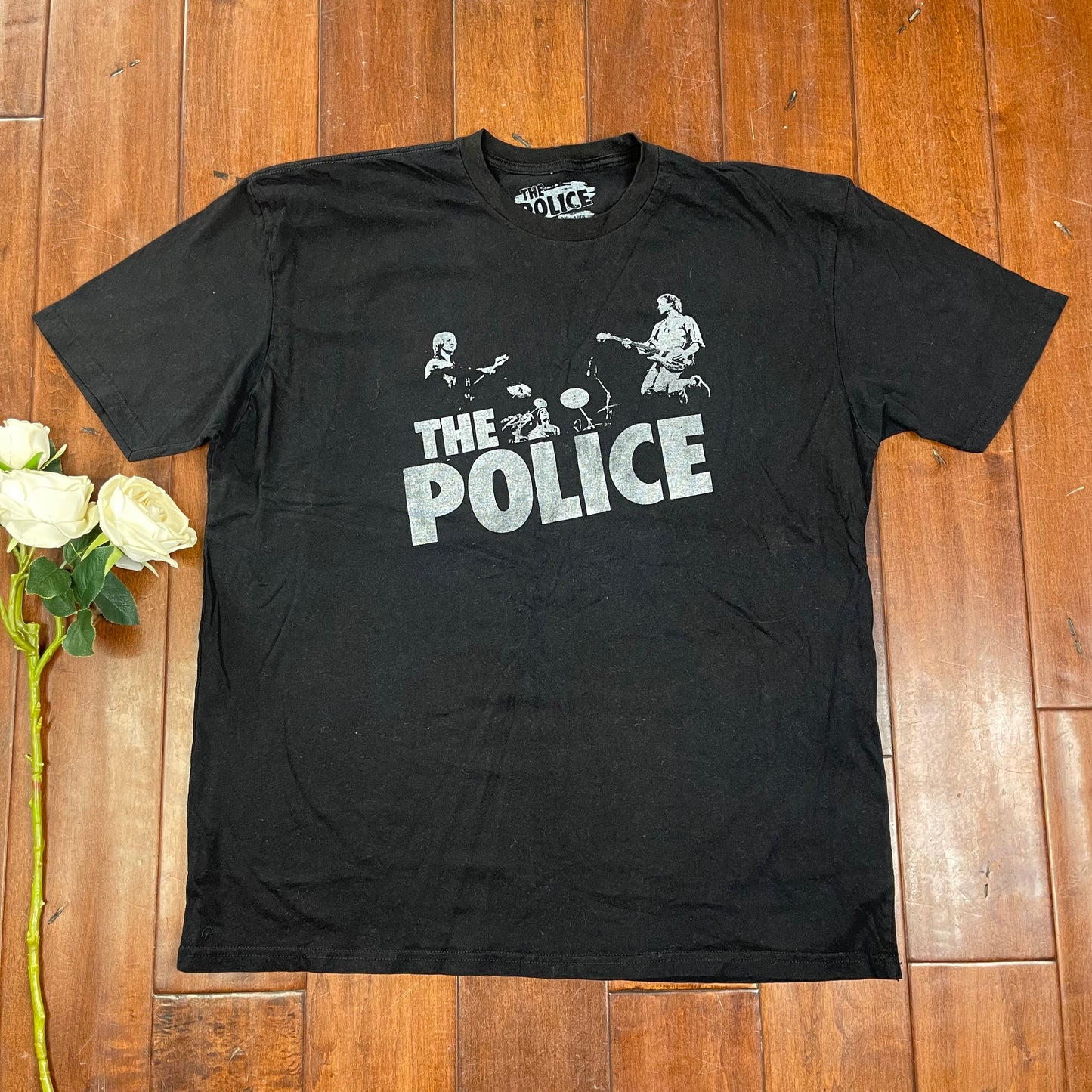 THRIFTED THE POLICE T-SHIRT