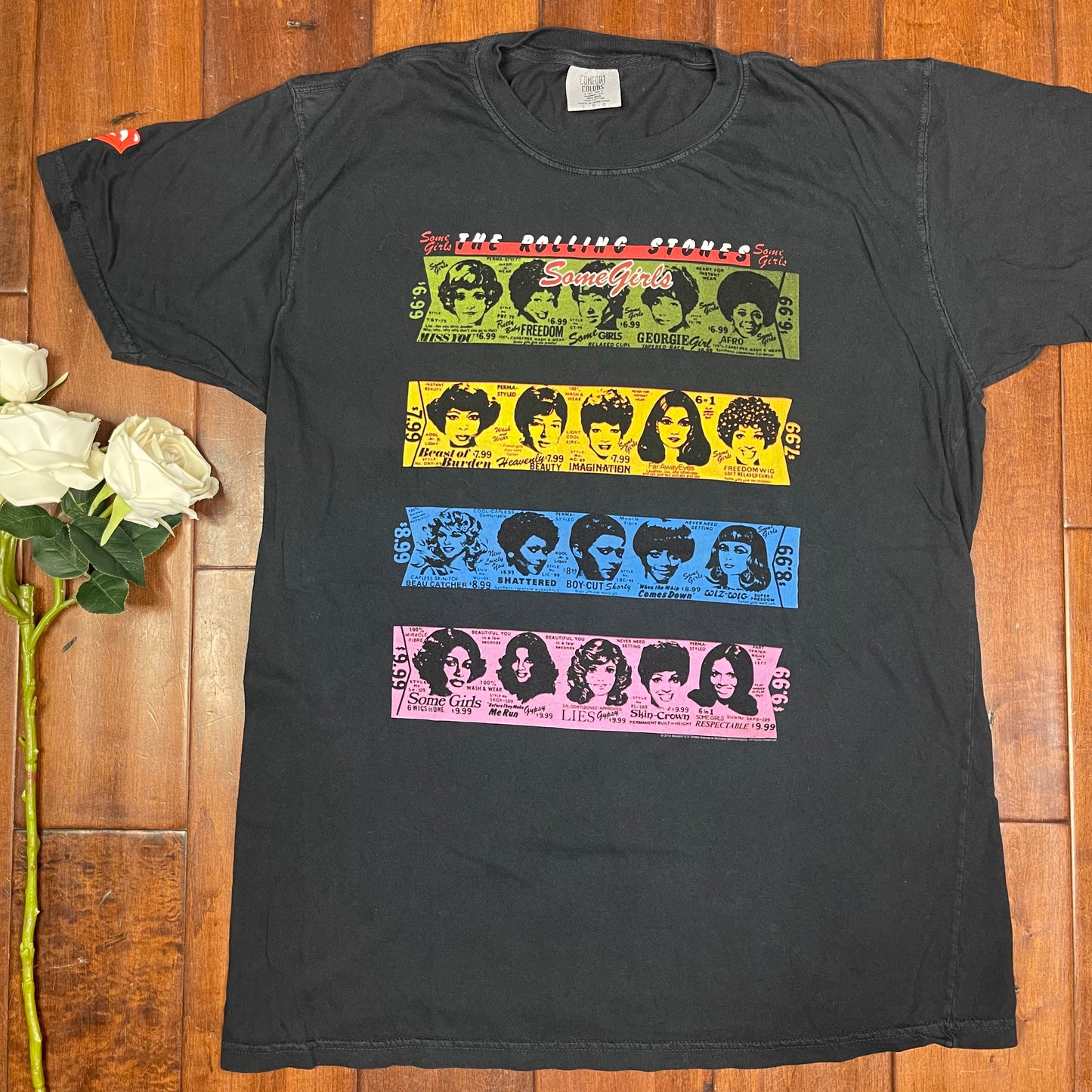 THRIFTED ROLLING STONES “SOME GIRLS” T-SHIRT