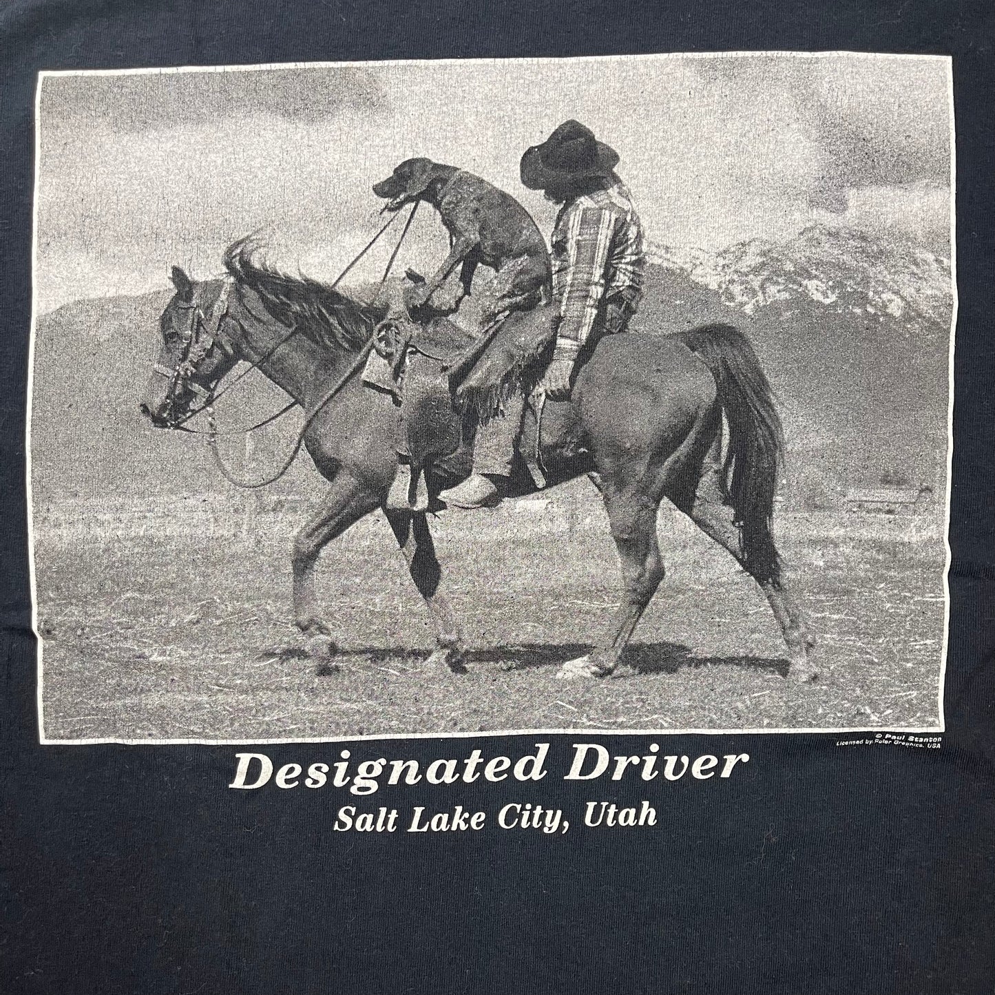 THRIFTED “DESIGNATED DRIVER” T-SHIRT