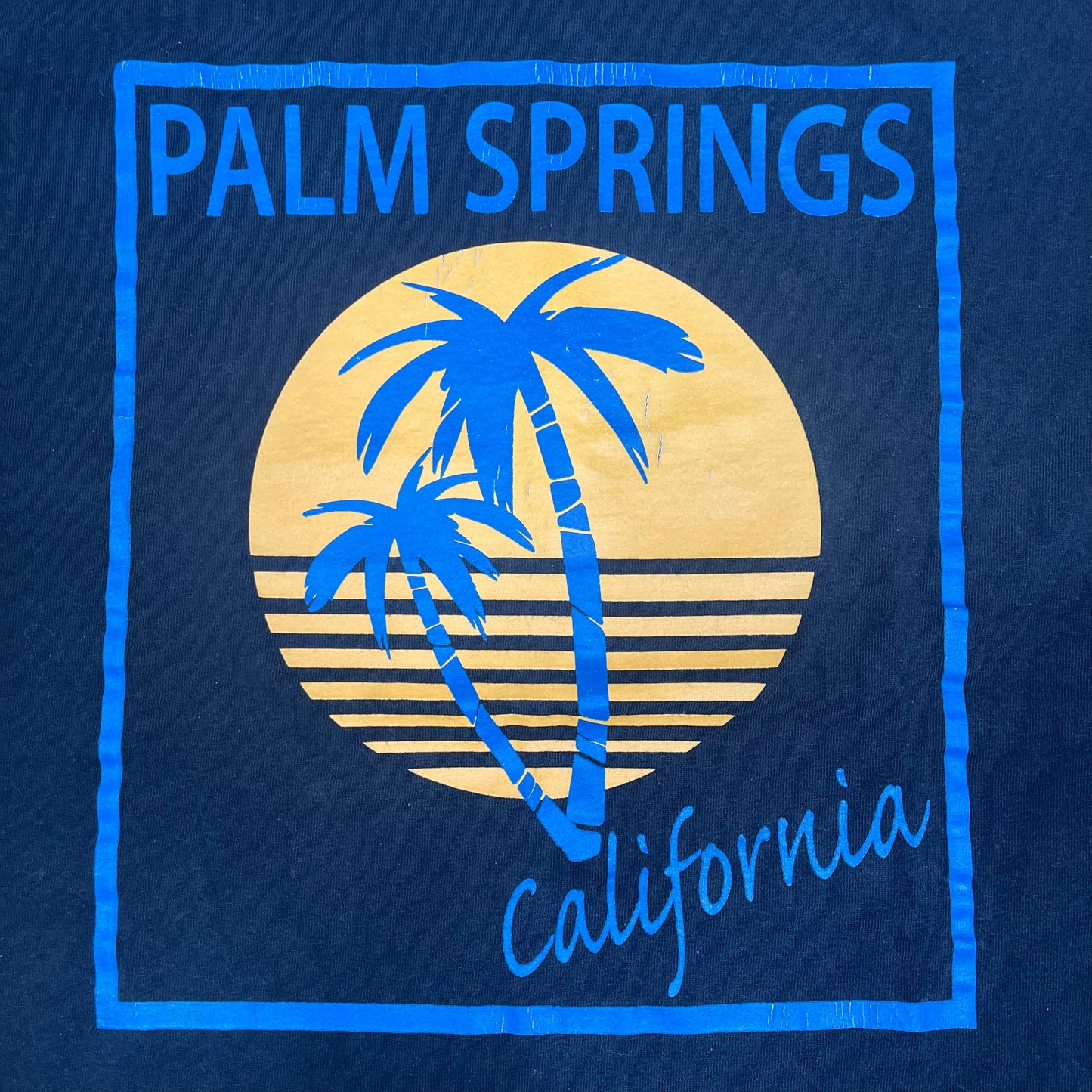 THRIFTED PALM SPRINGS RETRO STYLE T-SHIRT