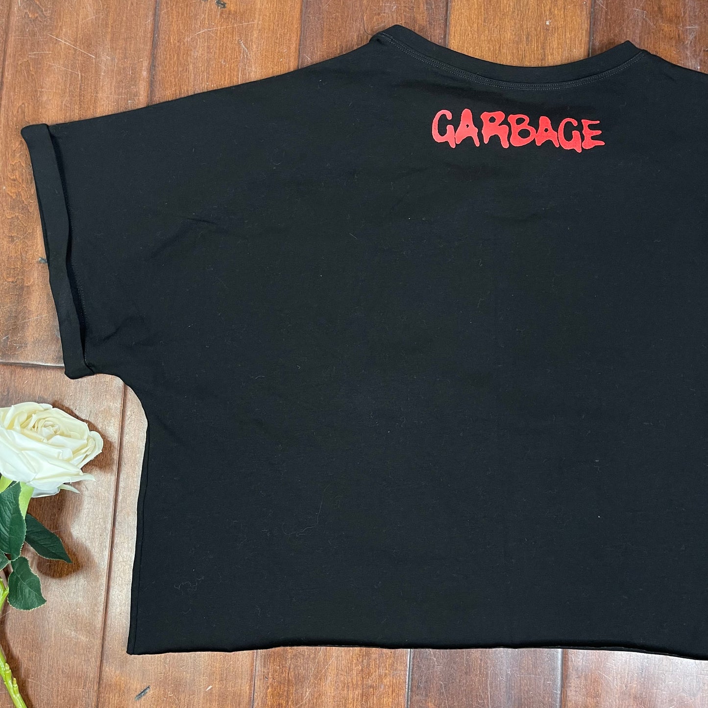 THRIFTED GARBAGE CROPPED TEE