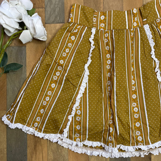 VINTAGE 70’S PRAIRIE SKIRT