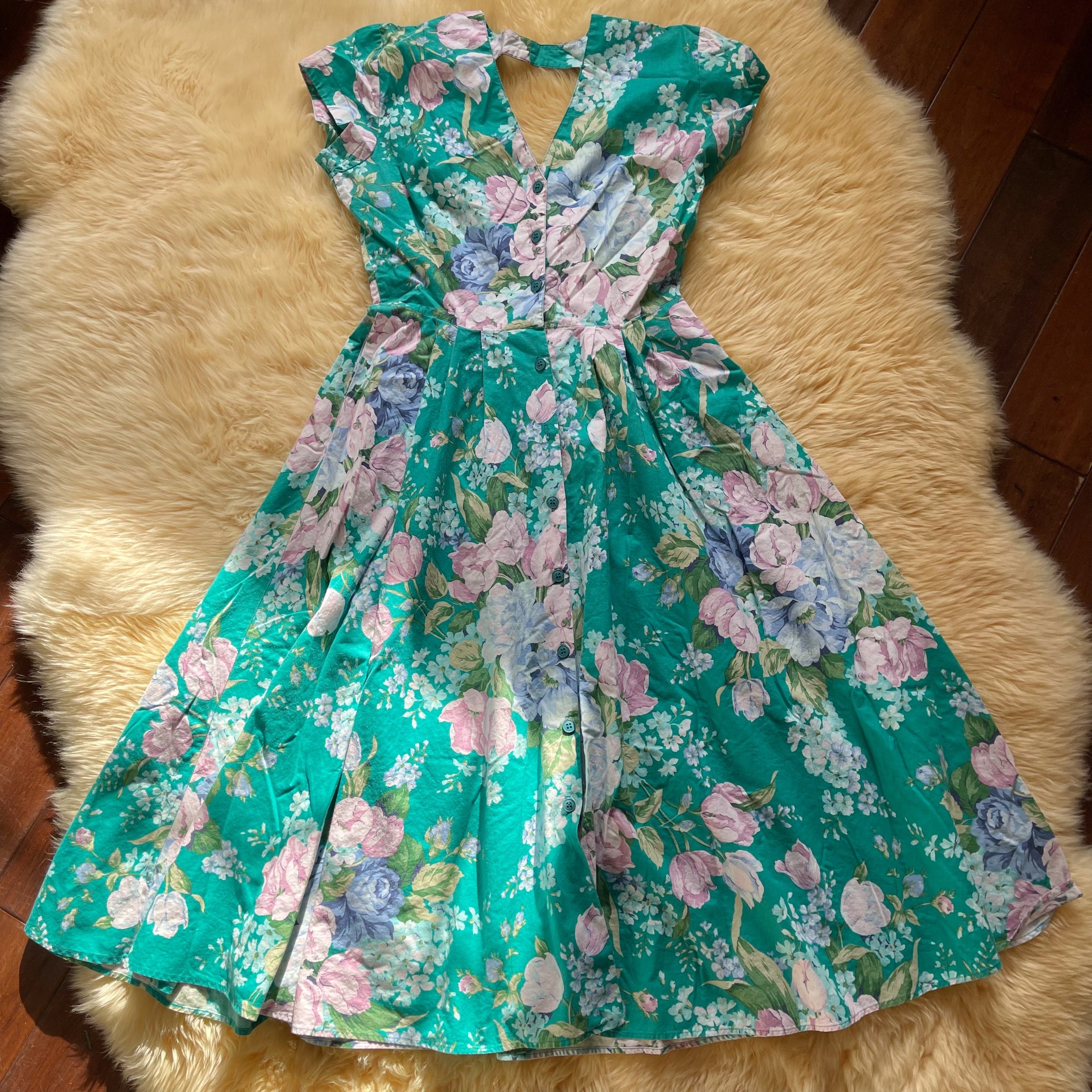 Vintage Flowy Dress