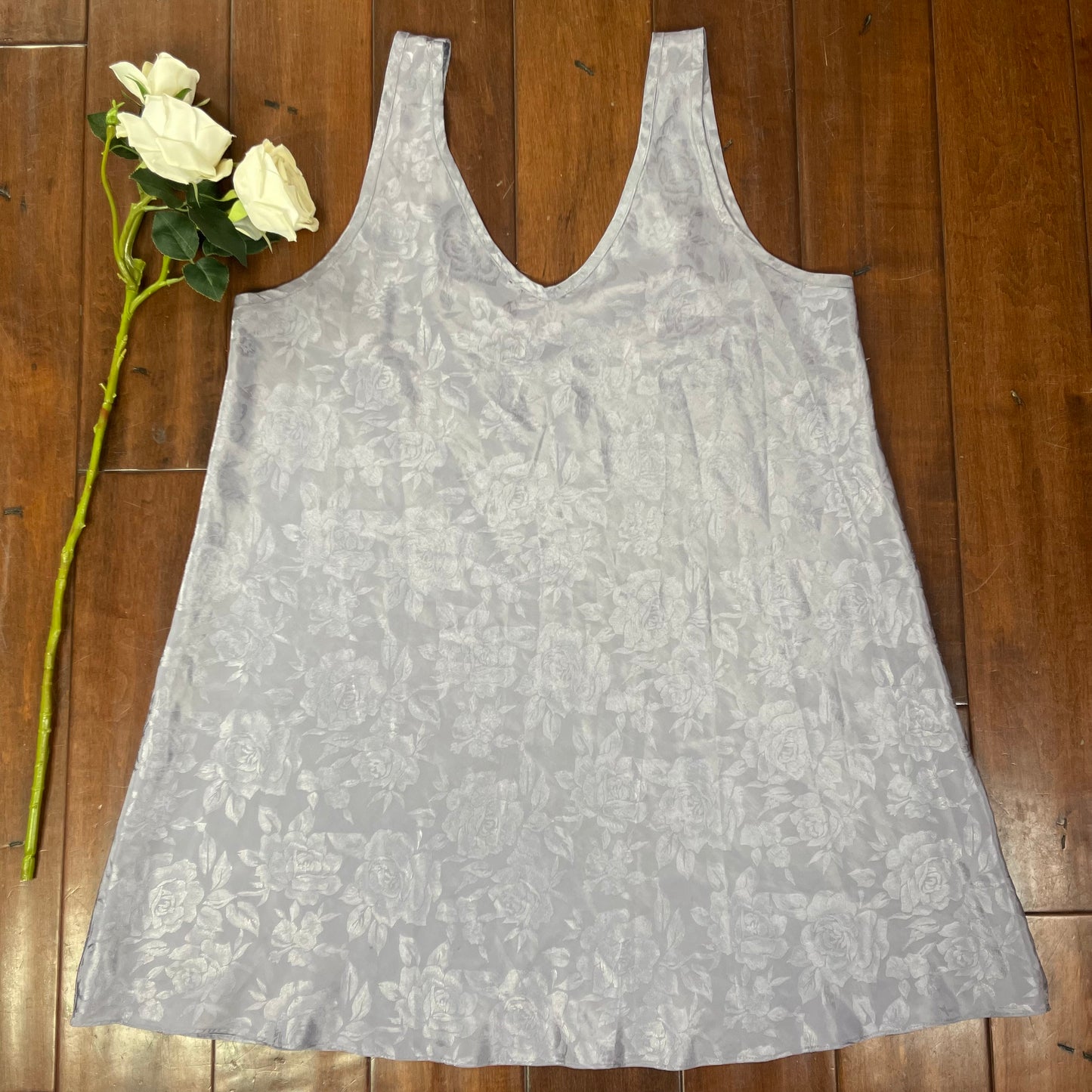 THRIFTED LILAC SLIP DRESS