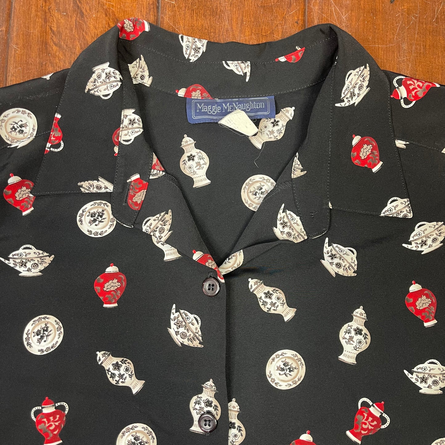 VINTAGE FINE CHINA BUTTON-UP