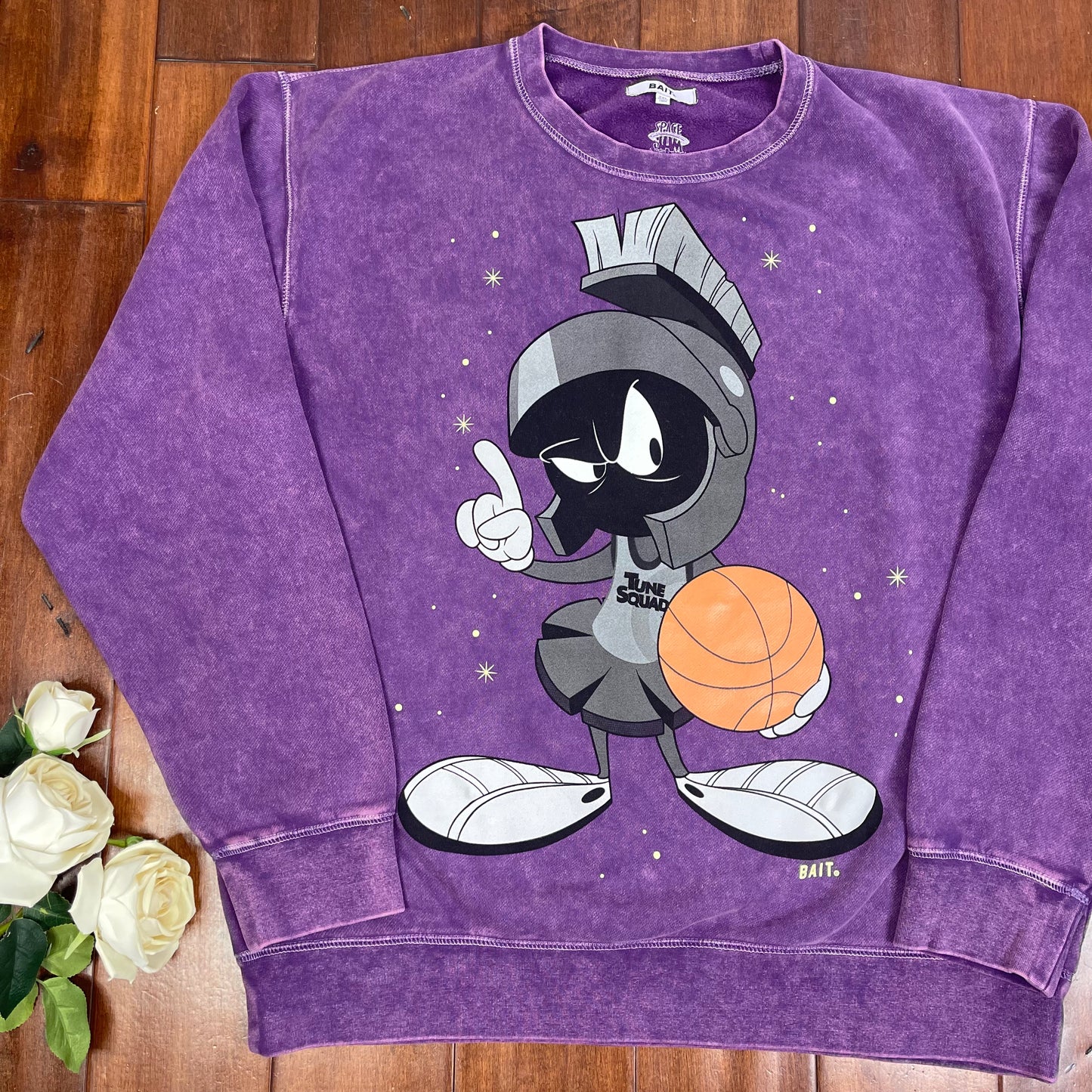 THRIFTED SPACE JAM MARVIN THE MARTIAN CREWNECK