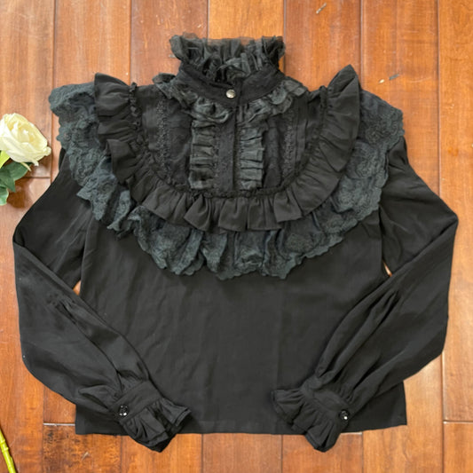 THRIFTED VICTORIAN GOTHIC SHIRT