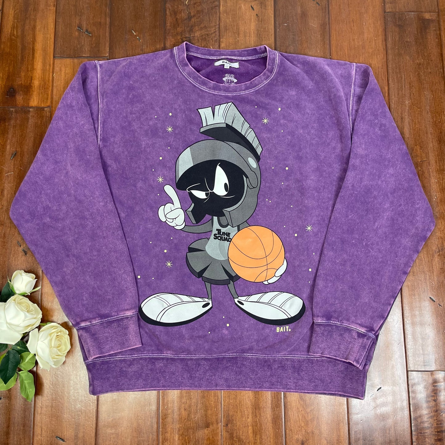 THRIFTED SPACE JAM MARVIN THE MARTIAN CREWNECK