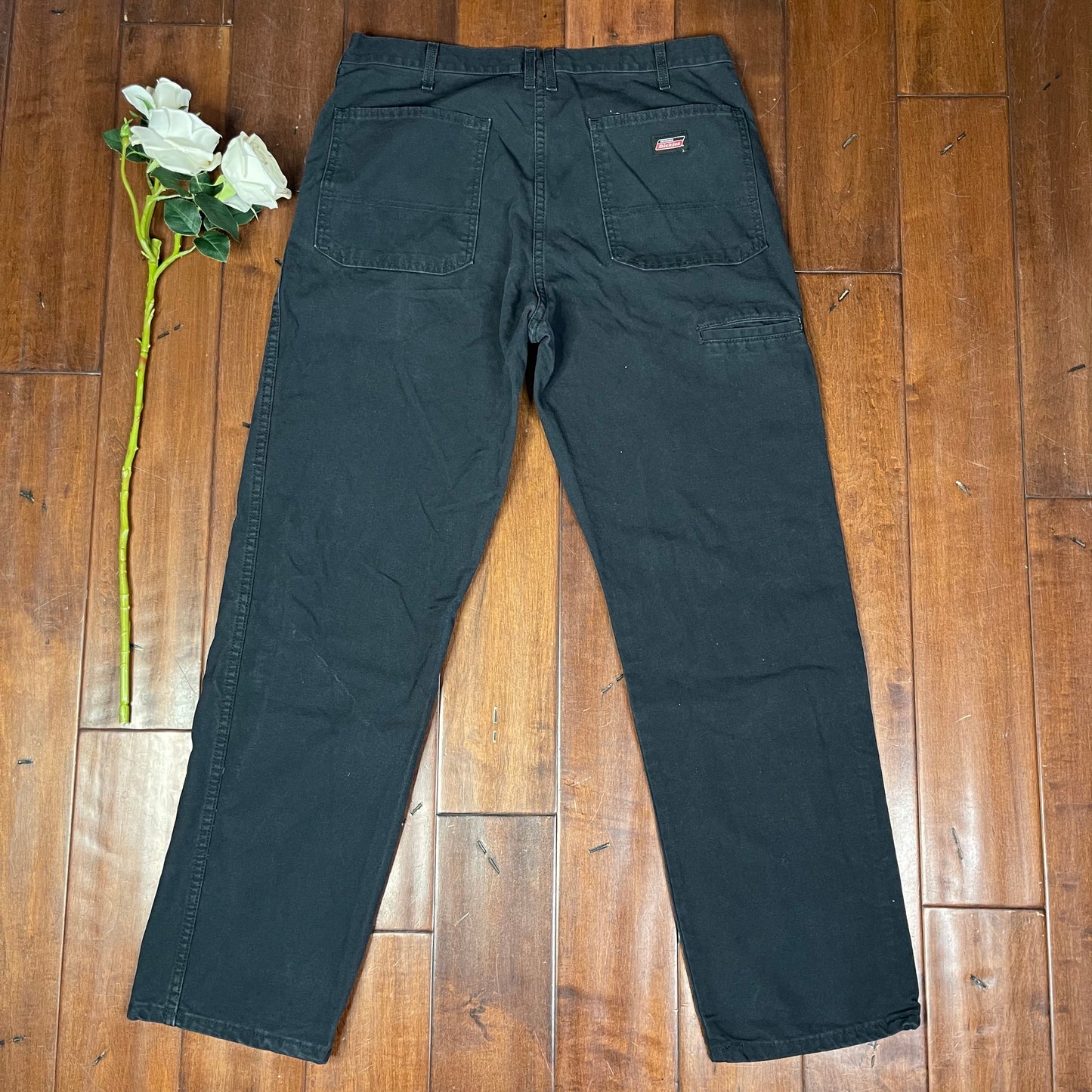 THRIFTED DICKIES BLACK JEANS